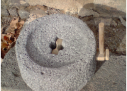 Reproduction de meule rotative©JM Melilli