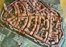 Maquette Montagnac - Patrick Wollensack - Maison du Patrimoine de Montagnac