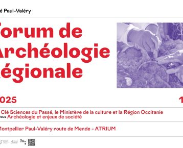 Retrouvez-nous au Forum de l’Archéologie Régionale