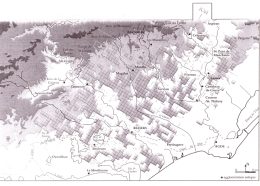 Carte de Monique Clavel - le Cadastre Béziers B et en négatif le territoire agathois qu'il respecte©Monique Clavel l'Evêque