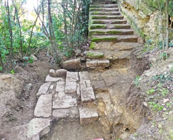 La butte du château à Pézenas