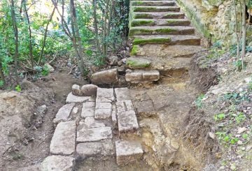 La butte du château à Pézenas