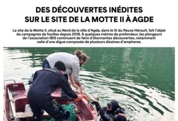 Dernières découvertes sur le site de La Motte II à Agde